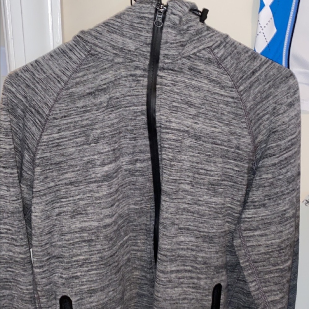Neck Zip Up Jacket